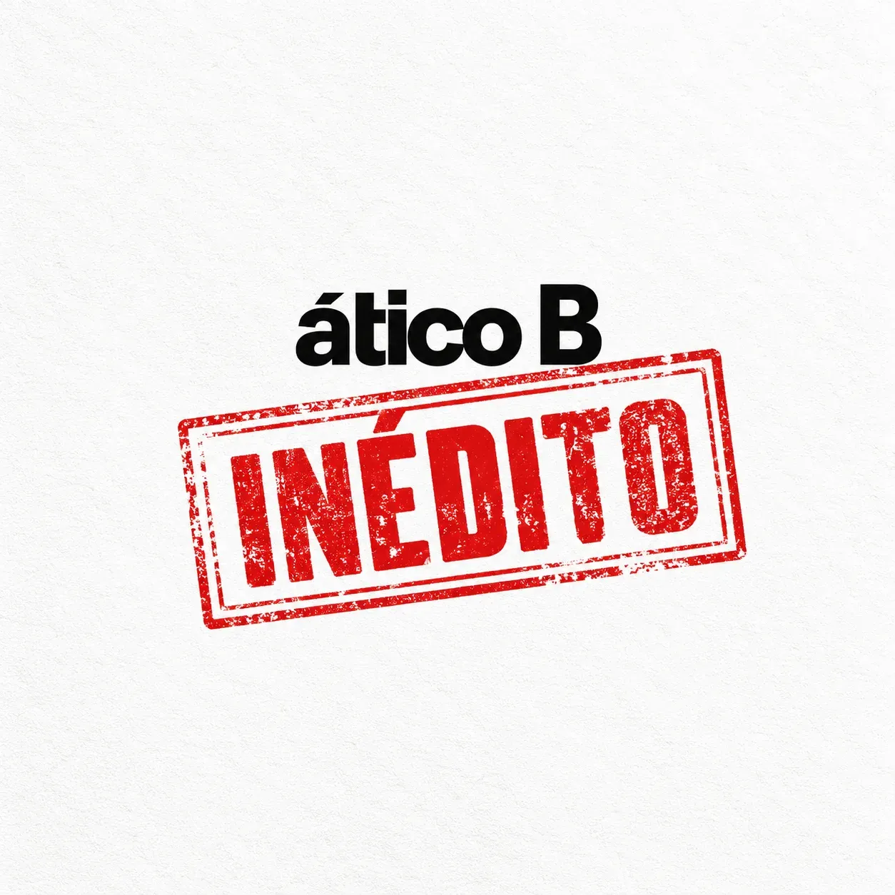 Portada de «Disco inédito»